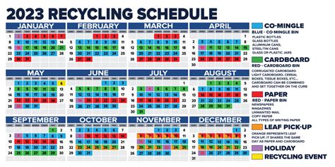 city of moline garbage schedule.
